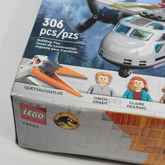 Lego 76947 Jurassic World Quetzalcoatlus Plane Ambush - New Sealed - Picture 8 of 11